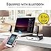Q100 2.1 Channel Hi-Fi Bluetooth 5.0 Power Amplifier Class D Mini Stereo Audio Amp Speaker Subwoofer Wireless Receiver 80W+40Wx2 Dual DSP (Black)thumb 4