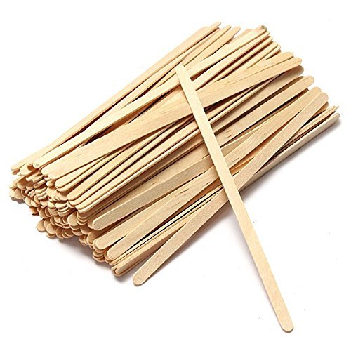 Perfectware Wooden Coffee Stirrer Stick 5" Length 1000ct.