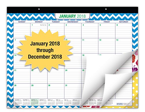 Desk calendar 2018 - 22"x17" - (runs from now…