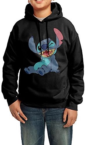 Lilo And Stitch Wink Cool Boys' Hoodie Sweatshirt