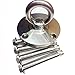 Loading Capacity: 2204 lbs SUS304 Stainless Steel Suspension Hook Wall /Ceiling Mount Bracket for Gym Suspension Training Straps Yoga Swing,Trapeze,Chair,Boxing Bag Equipment