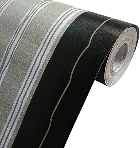 Black Wood Grain- Self-Adhesive Wallpaper Home Decor(Sample)