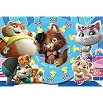 Clementoni- Puzzle Suelo 60 Piezas 44 Gatos, Color Gatti, 60pezzi (26441.4)