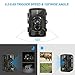 Wildlife Camera, LESHP Trail Hunting Game Camera No Glow 16MP 1080P Motion Activated w/ 120°Infrared Night Version, 2.4'' LCD Display, IP56 Waterproof Design for Animal/Event Observation Surveillance