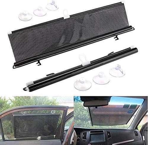 Retractable PVC Car Windshield Sun Visor Protector UV Protective Sunshade At ₹ 250/piece In Thane - Foto 7