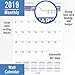 AT-A-GLANCE 2019 Monthly Wall Calendar, 12