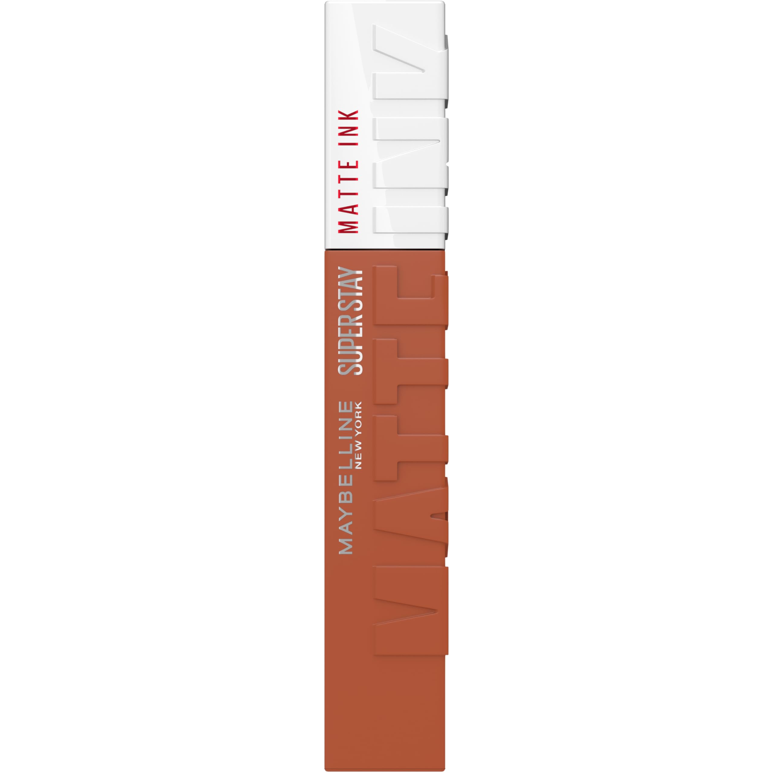 Maybelline New York Lipstick, Superstay Matte Ink Pink Nude Liquid Lipstick, Up to 16 hour no transfer, Longlasting formula, non drying, Shade 70 Amazonian, 5ml