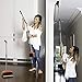 Improved Thick Bristled Extendable 62-inch Broom and Dustpan Set, Easy Setup & Lightweight Lobby, Kitchen, Office or Room Broom to Clean Floors and Ceilings