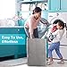 CLJ Laundry Basket Large Laundry Hamper Durable Handles Collapsible Laundry Basket Clothes Hamper Space Saving Storage Hamper Foldable Laundry Hamper for Kids for dorms (Grey Laundry Basket)