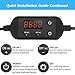 MingDak Aquarium Light Timer, Led Aquarium Light Controller, Fish Tank Light Timer & Dimmer,LED Light Ramp Timer,24-Hour Digital Programmable