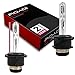 Roadi HID Xenon Replacement Bulbs - D2S - D2C - D2R - 5000K - Diomend White(1 Pair) - 2 Year Warranty