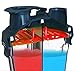 Hydra Cup Dual Threat - Protein & Pre Shaker Bottles, Shaker Cup, 28oz, 2 Pack (Every Damn Day & Stealth Beast)