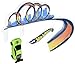 DecoSet® Hot Wheels Drift Birthday Cake Decorations, 2-Piece Topper with Race Car and 3D Racetrack Plaque, Create Action-Packed Racing Cakes for Birthdays and Parties