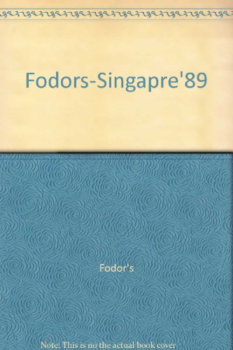 Fodors-Singapre'89