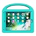 LEDNICEKER Kids Case for iPad 9.7 2018/2017 & iPad Air 2 - Built-in Screen Protector Shockproof Handle Friendly Foldable Stand Kids Case for iPad 9.7 2017/2018 (ipad 5&6) & iPad Air 2 2014 - Turquoise