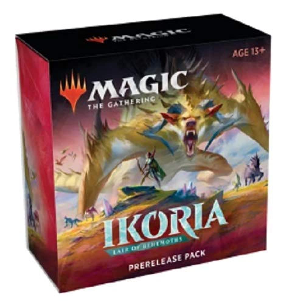 Magic The Gathering Ikoria Booster Pack - Box of 6 Packs + More