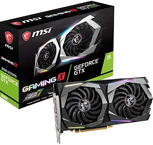 MSI Gaming GeForce GTX 1660 128-Bit HDMI/DP 6GB GDRR5 HDCP Support