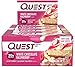 Quest Nutrition Protein Bar White Chocolate Raspberry. Low Carb Meal Replacement Bar w/ 20g+ Protein. High Fiber, Soy-Free, Gluten-Free (24 Count)thumb 2