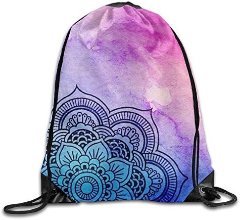 hgdsafiga 3D Print Drawstring Backpack Rucksack Shoulder Bags Gym Bag Lightweight Travel Backpack Watercolour Printing