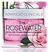 Advanced Clinicals Rosewater Mask for Fine Lines, Dry Skin, Puffiness. 2-in-1 overnight sleep mask with Bulgarian Rose, Coconut Oil, and Natural Fruit Extracts. 4 fl oz (118ml) (Two - 4oz)
