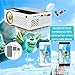 Projector Native 720P, TMY 3800 Lux [100″ Projector Screen Included] Video Projector Full HD 1080P Supported, Portable Mini Projector Compatible with HDMI USB VGA TF TV Stick DVD for Home Cinema.thumb 2