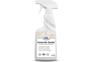 Rain Guard Water Sealers SP-4006 Concrete Sealer 16oz Spray - Clear Natural Finish - Deep Penetrating Water Repellent Protection for All Concrete Surfaces - Water-Based Silane/Siloxane