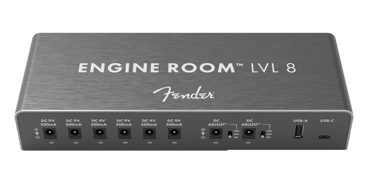 Fender パワーサプライ Engine Room™ LVL8 Power Supply, 100V JPN ブラック商品画像