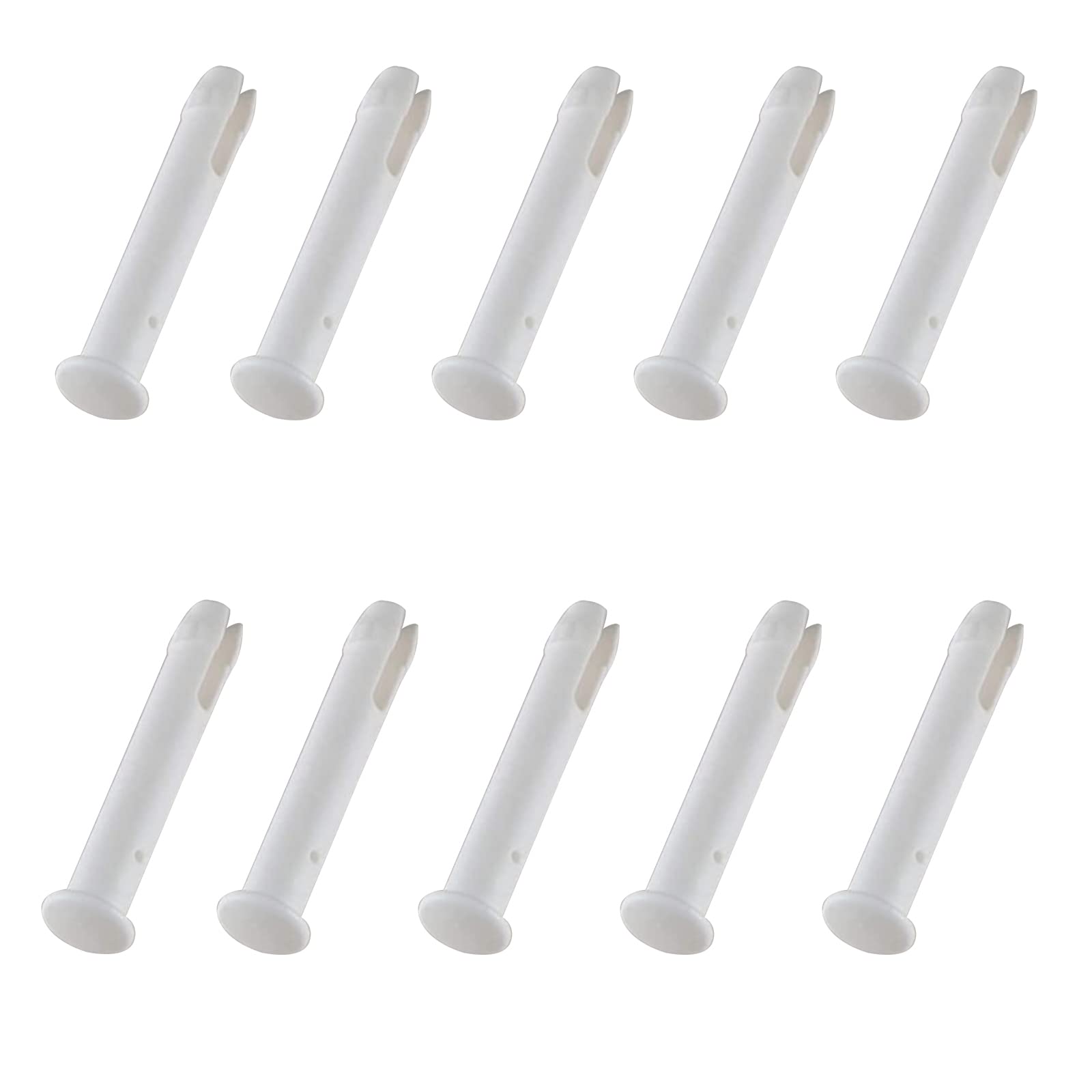 YUNCHONGuk 10 Pack Plastic Pool Joint Pins, Swimming Pool Joint Pins,Prism Frame Pools Replacement Parts,Plastic Replacement Pool Joint Pins for Frame & Pool Intex Pool Replacement Parts