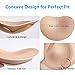 Silicone Adhesive Bra Pads Inserts, Push Up Sticky Removable Swimsuit Cups Bra Pad Breast Enhancer (2 Pair)