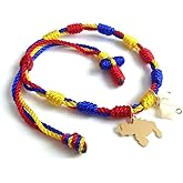 SIFRIMANIA Venezuela Tricolor Bracelet Map Stars Pendants Vinotinto Gifts