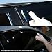 Auto Dynasty Compatible with Tacoma 2DR Extended Cab 4 Pieces Tape-On Window Visor Deflector Rain Guard
