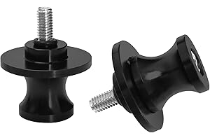 2Pcs M6 Motorcycle Universal Swing armSliders Spools CNC Swing Arm Stand Screw For YZF R1 R3 R6 R25 R1000