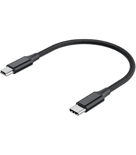 USB-C Auf Mini-USB Kabel 1m – Für Dashcams, GoPro Hero 2-4, Garmin & Laptops Mit USB-C
