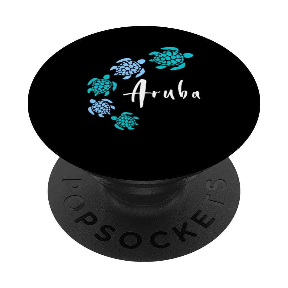 Souvenirs From Aruba / Aruba Souvenirs Turtle PopSockets Swappable PopGrip