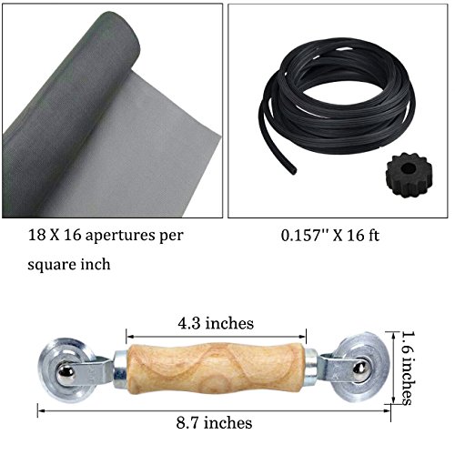 4 Senneny+Adjustable+Retainer+Fiberglass+Mosquito