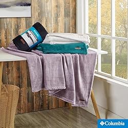 Columbia 50" x 60" Super Plush Lightweight Throw