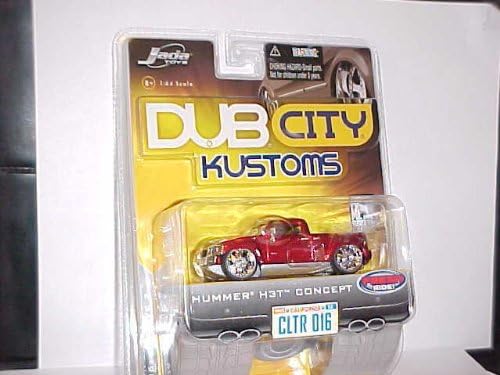 Dub City Kustoms Red Hummer H3t Concept 1:64 Scale 2006 Wave 2