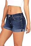 Women's Sexy Stretchy Fabric Hot Shorts Pants Distressed Denim Shorts