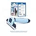 Casfuy Dog and Cat Brushes for Shedding- Reduce 95% Shedding - Soft Silicone Handle & 4 inch Stainless Steel Comb for Long and Short Hairs