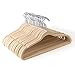Premium Quality Thin Velvet Hangers - 50 Pack - Ivory - Heavy Duty Non Slip Suit Hangers Swivel Ultra Thin