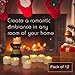 LED Candles Flickering Battery Operated Tea Lights LED Tea Lights Candles Tea Candles Battery Tea Lights Pack of 12 Electric Fake Candle Warm White Battery Operated Candles LED lights Battery Candle