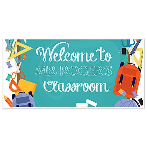 Amazon Com School Supplies With Chalkboard Welcome Back To School