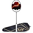 Li-Ning Ignite 8 Badminton Racket 5U G6 77 Grams, Black Red