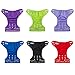 ALVABABY 6 Pack with 12 Inserts Baby Cloth Diapers, One Size Adjustable Washable Reusable Diaper for Baby Girls and Boys 6BMN