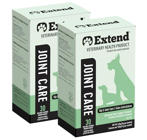 Extend Joint Care Natural Glucosamine with MSM for Dogs, 2 Box