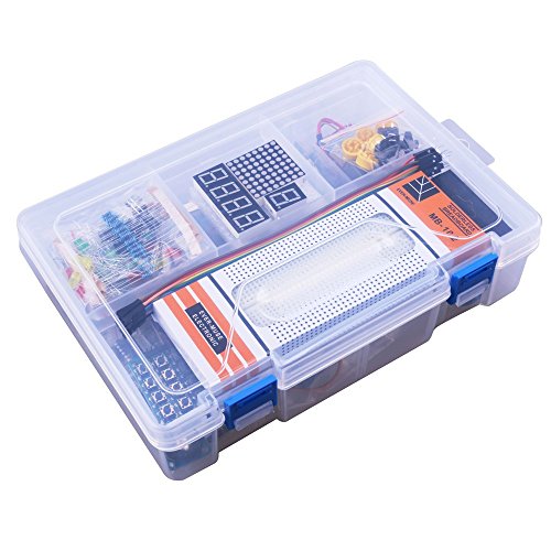RoboGets The Most Complete Arduino Uno R3 Starter Kit with All Sensors, Rfid & Plastic Box, The Most Complete Ultimate Starter, Robotics, Electronics