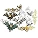 iloveDIYbeads 100g (about 30pcs) Craft Supplies Halloween Bat Charms Pendants for Crafting, Jewelry Findings Making Accessory For DIY Necklace Bracelet (M032)