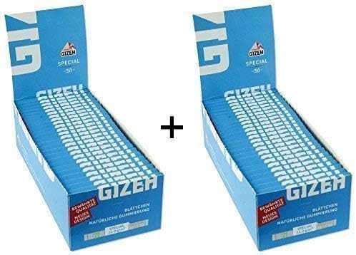 Giza Special (Blue, 50 Sheets/2X50ER (Paper Paper Rolling)