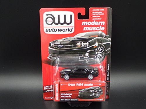 2011 CHEVY CAMARO 2017 AUTO WORLD MODERN MUSCLE RELEASE 4 VERSION A 1 OF 2500