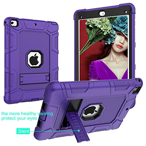 iPad 6th Generation Cases, iPad Case, iPad 9.7 Inch Case, Hybrid Shockproof Rugged Drop Protection Cover Built with Kickstand for iPad 9.7 inch A1893 / A1954 / A1822 / A1823 - Thumbnail 3